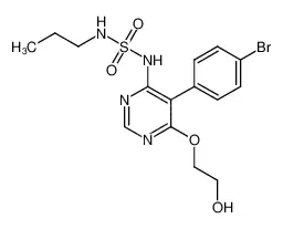 N-[5-(4-溴苯基)-6-(2-羟基乙氧基)-4-嘧啶基]-N''-丙基氨基磺酰胺