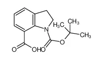 N-Boc-吲哚啉-7-羧酸