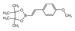 （E）-2-（4-甲氧基苯乙烯基）-4，4，5，5-四甲基-1，3，2-二氧杂硼烷