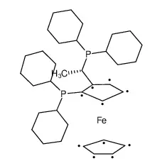 (S)-1-[(R)-2-( 二环己基膦基)三戊铁基]乙基二环己基膦