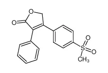 4-(4-(甲基磺酰基)苯基)-3-苯基呋喃-2(5H)-酮