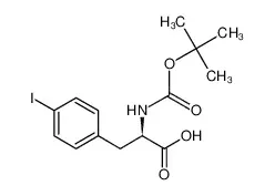 N-叔丁氧羰基-D-4-碘苯丙氨酸