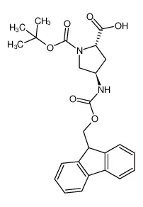 N-叔丁氧羰基-反式-4-N-芴甲氧羰基氨基-L-脯氨酸