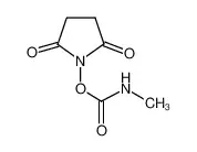 N-琥珀酰亚胺基-N-甲基氨基甲酸酯