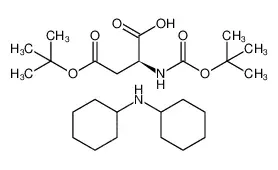 N-叔丁氧羰基-L-天冬氨酸 4-叔丁酯二环己胺盐