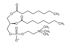 1,2-dioctanoyl-sn-glycero-3-phosphocholine