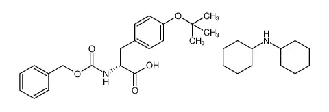 N-苄氧羰基-O-叔丁基-D-酪氨酸二环己胺盐
