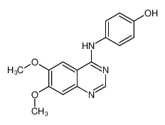4-(4-羟基苯胺)-6,7-二甲氧基喹唑啉