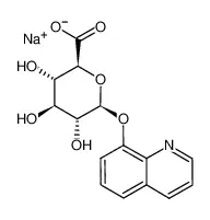 8-羟基喹啉基-Β-D-吡喃葡萄糖醛酸钠盐