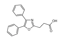3-(4,5-二苯基噁唑-2-基)丙酸