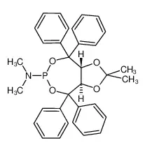 (3aR,8aR)-N,N,2,2-四甲基-4,4,8,8-四苯基四氢-[1,3]二氧杂环戊烯并[4,5-e][1,3,2]二氧磷杂庚烷-6-胺