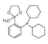 2-二环己基膦-苯乙酮缩乙二醇