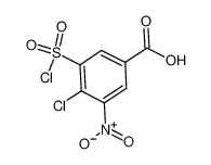4-chloro-5-chlorosulphonyl-3-nitrobenzoicacid