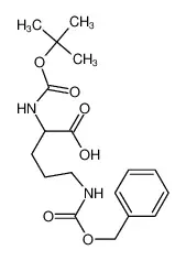 N-叔丁氧羰基-N''-苄氧羰基-L-鸟氨酸