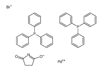 反式-溴(N-琥珀酰亚胺基)双(三苯基膦)钯(II)