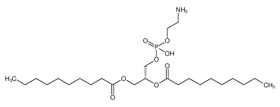 1,2-didecanoyl-sn-glycero-3-phosphoethanolamine