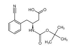 Boc-(S)-3-氨基-4-(2-氰基-苯基)-丁酸