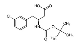 Boc-(S)-3-氨基-4-(3-氯苯基)丁酸