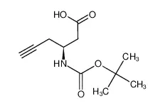Boc-(S)-3-氨基-5-己炔酸
