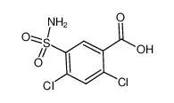 2,4-二氯-5-磺酰胺基苯甲酸