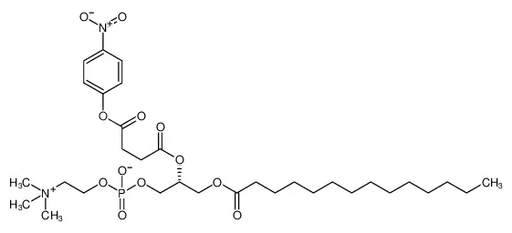 1-myristoyl-2-(4-nitrophenylsuccinyl)-sn-glycero-3-phosphocholine