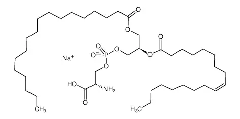 1-硬脂酰基-2-油酰基-sn-甘油-3-磷酸-L-丝氨酸(钠盐)