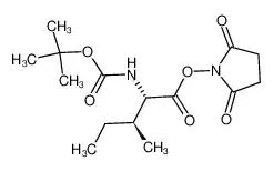Boc-L-异亮氨酸羟基琥珀酰亚胺酯