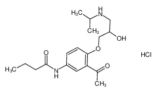 醋丁洛尔盐酸盐