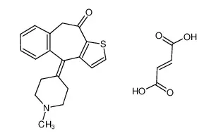 酮替芬延胡索酸