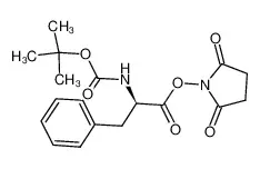 (R)-2,5-二氧代吡咯烷-1-基 2-((叔丁氧基羰基)氨基)-3-苯基丙酸酯