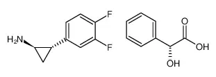 反式(1R,2S)-2- (2,3-二氟苯基)环丙胺扁桃酸盐