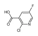 2-氯-5-氟烟酸