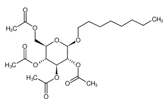 1-O-辛基-β-D-吡喃葡萄糖苷2,3,4,6-四乙酸盐