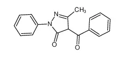1-苯基-3-甲基-4-苯甲酰基-5-吡唑啉酮