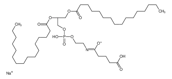 1,2-dipalmitoyl-sn-glycero-3-phosphoethanolamine-N-(glutaryl) (sodium salt)