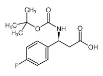 Boc-S-3-氨基-3-(4-氟-苯基)-丙酸
