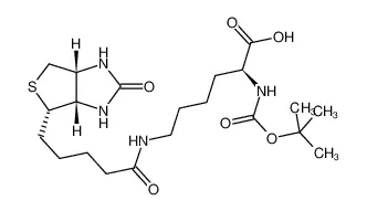 N-叔丁氧羰基-N'-生物素-l-赖氨酸