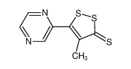 4-甲基-5-(吡嗪-2-基)-3H-1,2-二硫-3-硫酮