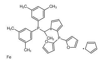 (S)-1-{(RP)-2-[二(2-呋喃基)膦基]二茂铁基}乙基二(3,5-二甲苯基)膦