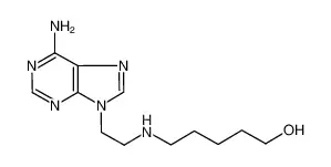 5-{[2-(6-Amino-9H-purin-9-yl)ethyl]amino}-1-pentanol