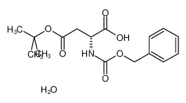 苄氧羰基-D-天冬氨酸 4-叔丁酯一水物