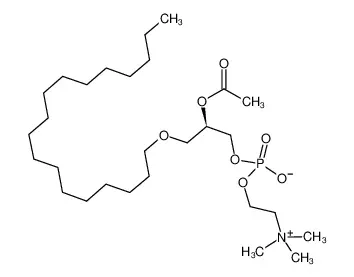 1-O-octadecyl-2-acetyl-sn-glycero-3-phosphocholine