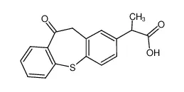 10,11-二氢-ALPHA-甲基-10-氧代-二苯并[B,F]硫卓-2-乙酸