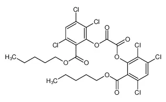 双(2,4,5-三氯水杨酸正戊酯)草酸酯