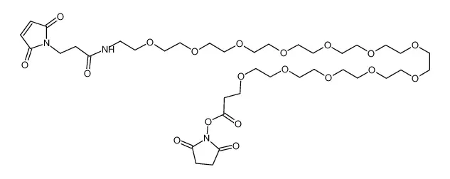 α-马来酰亚氨基丙酰-ω-琥珀酰亚胺-十二聚乙二醇