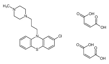 2-氯-10-(3-(4-甲基哌嗪-1-基)丙基)-10H-吩噻嗪二马来酸盐