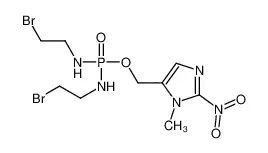 N,N'-双(2-溴乙基)二氨基膦酸 (1-甲基-2-硝基-1H-咪唑-5-基)甲酯