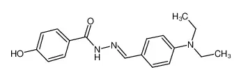 N-（4-（二乙氨基苄叉基）-N'-（4-羟基苯甲酰基）-肼
