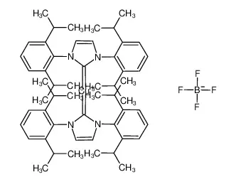 双(1,3-双(2,6-二异丙基苯基)咪唑-2-亚基)铜(I)四氟硼酸盐