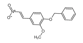 1-(苄氧基)-2-甲氧基-4-(2-硝基乙烯基)苯